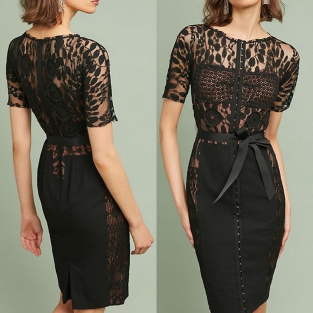 Anthropologie Carissima Sheath Dress